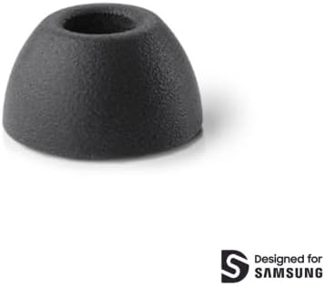 COMPLY Galaxy Buds2 Pro için Tasarlanmış Köpük Kulak Uçları | Üstün Konfor | Sarsılmaz Kesim | Küçük, 3 Çift, Siyah