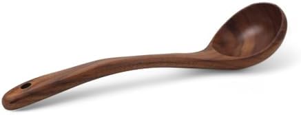 Doğal Akasya Ağacından El Oyması Servis Çatalı 26cm | Antibakteriyel, Dayanıklı ve Çevre Dostu Ahşap Kaşığı – Şık ve Uzun Ömürlü Mutfak Gereci (Akasya Kepçe)