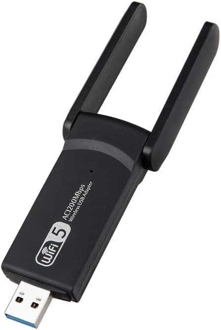 AC1200 Realtek RTL 8812BU Ac1200 USB3.0 1200Mbps Wifi Adaptör, 2.5G 5G 5.8G Adaptör, USB Wifi Alıcı (AC1200)