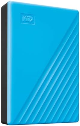 WD 4TB My Passport Taşınabilir Harici Hard Disk, Mavi, BPKJ0040BBL, WESN