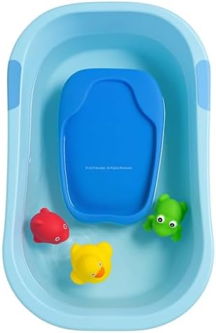Renkli Bebek Küvet Süngeri, Yumuşak ve Ergonomik Banyo Süngeri, Eğlenceli Figürlü, Bebek Cildi İçin Hassas, Hediye Sünger Dahil