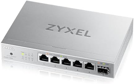 5-Port 2.5G Multi-Gig Unmanaged Switch | 1 x 10G SFP+ | Desktop/ Mount