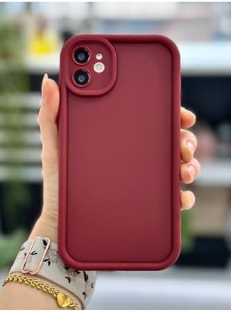 11 ile Uyumlu (12 Görünümlü Köşeli) Darbe Önleyici Mat Lansman Silikon Kılıf