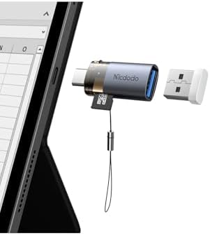 OT-7600 2'si 1 arada USB-A - USB-C - SD Kart Aktarım Dönüştürücü