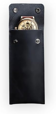 Camasta – Hakiki Deri Saat Kılıfı – El Yapımı Koruma ve Şıklık (Lacivert)