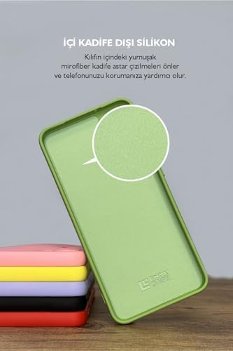 - 15 Şeffaf Telefon Kılıfı – Kanagawa Dalgası Tasarımlı Yumuşak Silikon Koruma Kılıfı - Yeşil