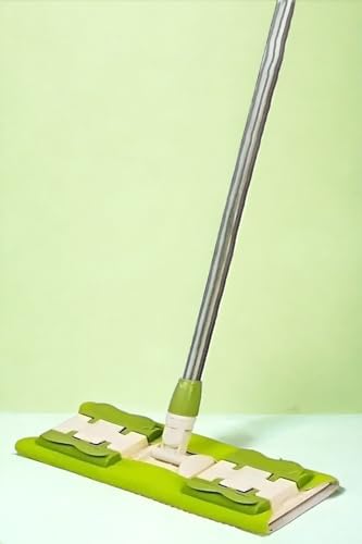 360 Derece Dönebilen Teleskopik Pratik Temizlik Mopu Clamp Cloth Sihirli Mop