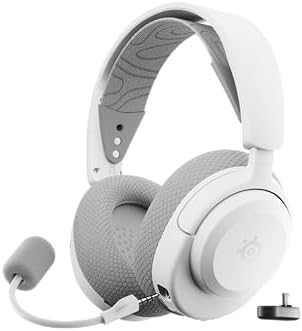 3P Beyaz Gaming Kulaklık - Mobil Uygulama ile Kontrol - 40 Saat Pil Ömrü PS5, PS4, PC, Switch, Mobil Uyumlu