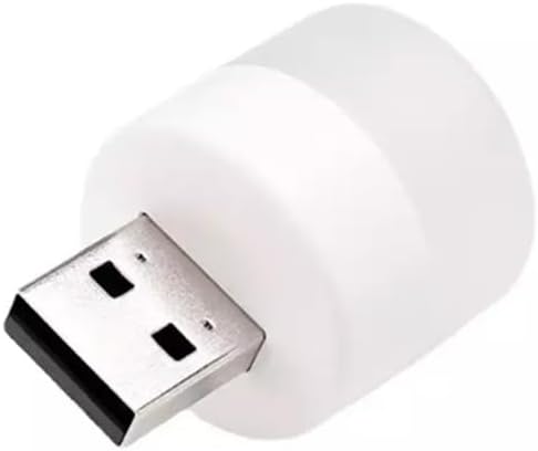 2 Adet Mini Ampul 1w Taşınabilir Usb Led Işık - Powerbank Laptop Pc Uyumlu Günışığı Renk