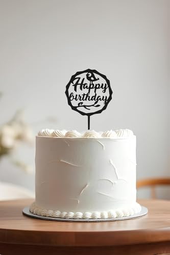 Happy Birthday Doğum Günü Pastası Süsleme, Pasta Süsü, Yeniden Kullanılabilir, OCT20