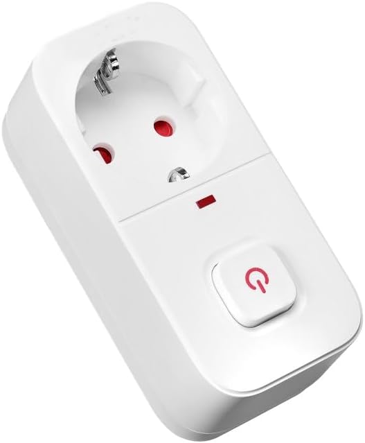 SL-010 16A 750 Joule Akım Korumalı Tekli Priz Anahtarlı Duyarlı Devre Çocuk Koruma