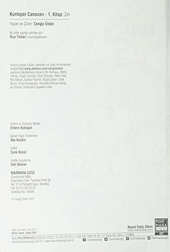 ZIN - Kunteper Canavarı 1. Kitap