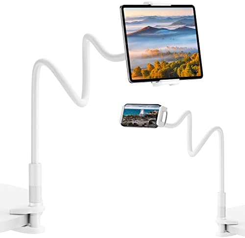 Bix Saiji Datura IS 100CM Akrobat Flexible Ayarlanabilir Telefon Tablet Tutucu Beyaz