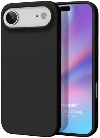 Silicone 17 Air için Kılıf Siyah [ 17 Air ile Uyumlu Kılıf - Siyah]