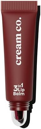 Cream Co. Nemlendirici Parlatıcı 3in1 Lip Balm, Dudak Bakım, Black Cherry Bordo, Hyaluronik Asit Seramid