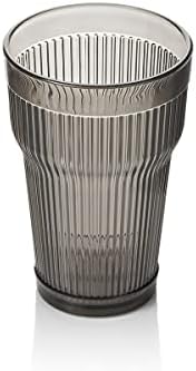 Barok Uzun Bardak Füme