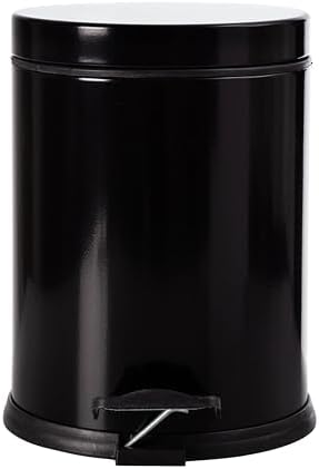 3lt Pedallı Çöp Kovası Siyah