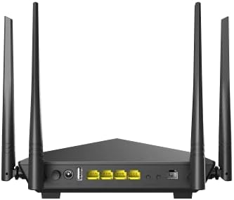 V12 Modem yönlendirici (AC1200 300 Mbit/s 2,4 GHz'de + 5 GHz'de 867 Mbit/sn, 3 x Gigabit LAN bağlantı noktası +1 x Gigabit WAN) Beamforming, VPN/IPTV/IPv6/ WPS|100-240V |50/60Hz ≤ 18 W güç