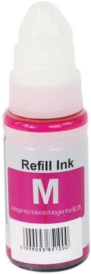 CANON ile uyumlu GI-490M,GI-590M Kırmızı Mürekkep 70ml./Sise