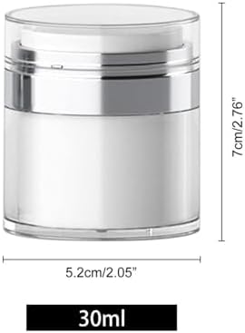 Hava Geçirmez Pompalı Doldurulabilir Krem Losyon Fondoten Kutusu Şişesi Mıt1218