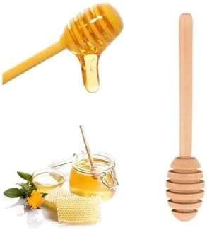 4 Adet Özel Üretim El Yapımı Doğal Ahşap Bal Kaşığı, 4'lü Ahşap Bal Kaşığı