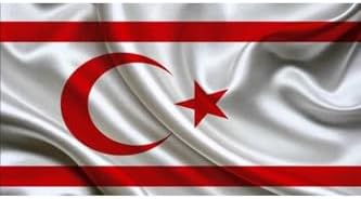 ZC Bayrak Kıbrıs Milli Gönder Bayrağı 100x150 Cm Raşel Dijital Baskı