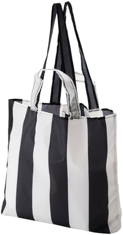 Çanta, siyah-beyaz, 45x36 cm