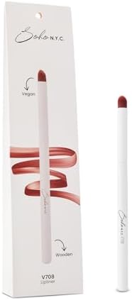 Açılı Dudak Makyaj Fırçası-V708