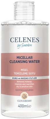 By Sweden Cloudberry Misel Temizleme Suyu Kuru ve Hassas Ciltler, 400 ml