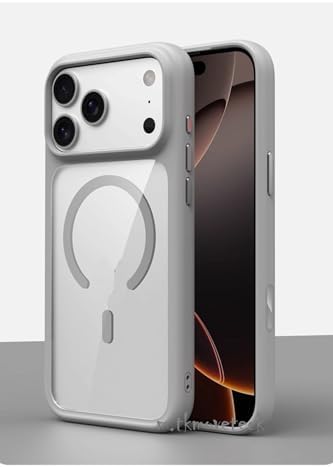 - 17 Pro Max ile uyumlu Kılıf Şarj Özellikli Tam Koruma Renkli Sert Silikon Lansman Kapak