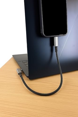 40Gbps 240W 4.0 Thunderbolt L Type-C to Type-C Şarj, Data ve 8K 60Hz Data Transfer Kablosu Tip C 30 cm - PD240W