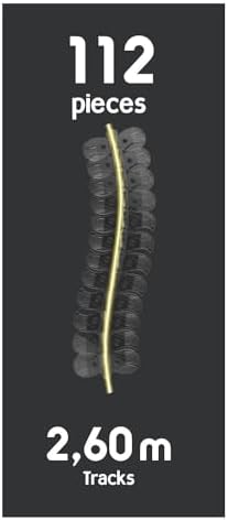 180917, FleXtreme Neon Oyun Seti, Yarı Saydam, Işıklı, 2.60m Uzunlukta Pist, Elektronik Tünel, Pilli, FleXtreme Neon Racetrack Set