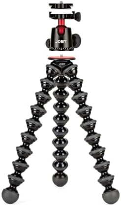 GorillaPod 5K Kit Esnek Profesyonel, İtalya'da Üretilmiştir (, CSC ve Aynasız Kameralar için Küre Başlıklı, 5 kg'a Kadar Taşıma Kapasitesi), JB91508-BWW