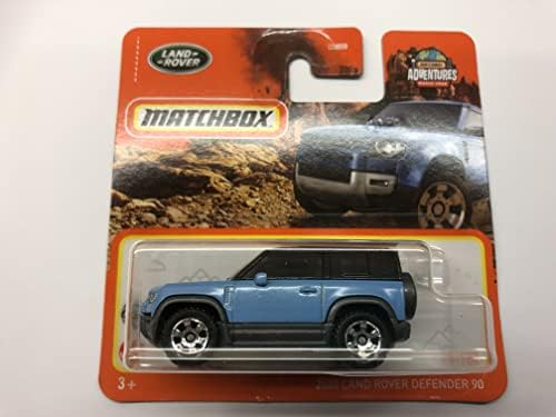 Matchbox Metal 2022 69/100 2020 Land Rover 90 Mavi (Kısa Kart) HFR57