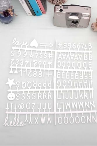 Patladı Gitti Ahsap Yazı Panosu Mesaj Tahtası ve Beyaz Harf Seti