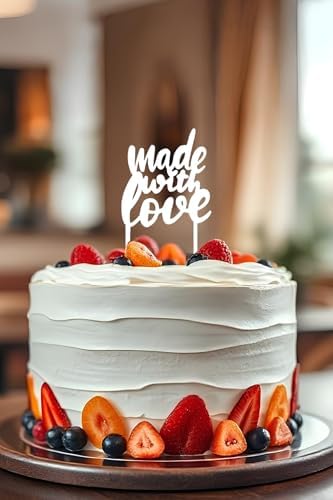 Aşk Doğum Günü Pastası Süsleme, Pasta Süsü, Yeniden Kullanılabilir, OCT73