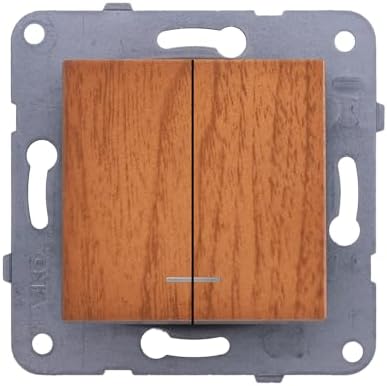 / Ceviz Işıklı Komütatör Mekanizma ve Düğme/Kapak Çabuk Bağlantı Vakumlu Paket