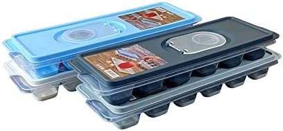 Silikon Tabanlı Buzluk, 12'li Buz Kalıbı, Silikon Tabanlı Buz Kalıbı, Kolay ve Pratik Buz Hazırlama Deneyimi