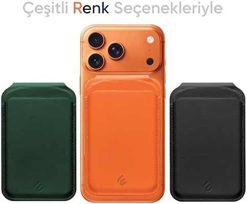 için ile Uyumlu 2’si 1 Arada Cüzdan ve Stand Manyetik Kartlık Yenilenmiş V2 Güçlü Mıktanıs ile Süper Yapışma ve Sağlam Tutuş (Lacivert, Stand)