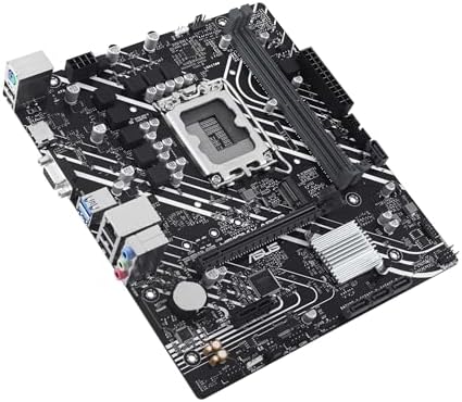 Asus H610M-K ARGB Intel Soket LGA1700 DDR5 5600MHz mATX Gaming (Oyuncu) Anakart