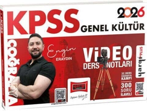 2026 KPSS Genel Kültür Coğrafya Video Ders Notları