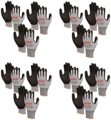 &Do Çoklu Paketler, Beybi CL300 Lateks Kaplı Kesilmeye Dirençli Eldiven | EN388 & EN420 Sertifikalı