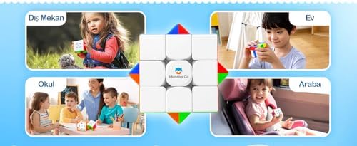Go Manyetik 3x3 Rubik Küp Zeka Küpü MG 356 EDU Klasik 48 Mıknatıslı Türkiye Resmi Satıcısı (GAN Üretimidir)