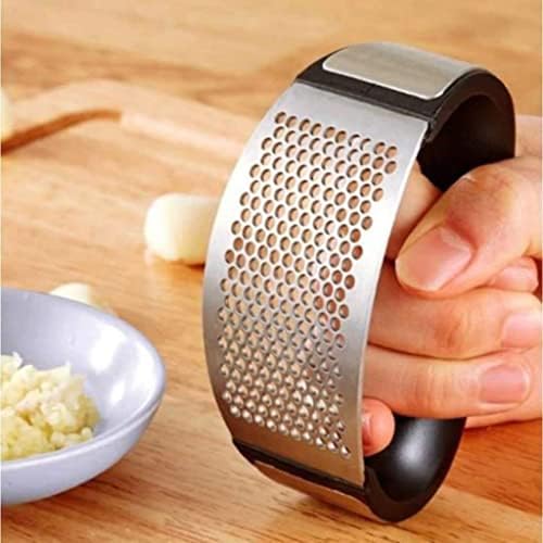 Paslanmaz Çelik Pratik Sarımsak Ezici Ergonomik Sarımsak Ezeceği