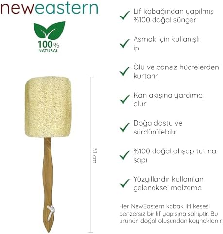 Doğal Kabak Lifi (Sopalı Lif Sünger, 1, Adet)