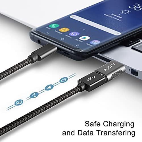 USB3.0 to Type C Çevirici Dönüştürücü OTG Adaptör LVA-OTGCM