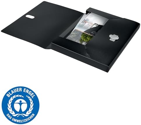 Kalın Dosya A4 PP siyah, Siyah