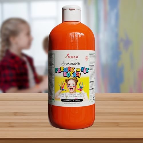 Turuncu Parmak Boyası 500 gr