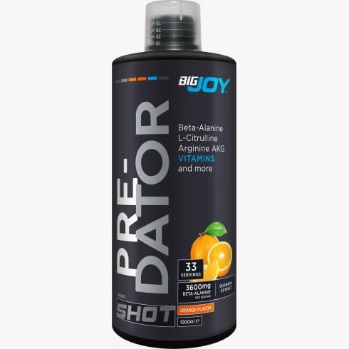 Sports Predator Shot, Portakal, 1000ml