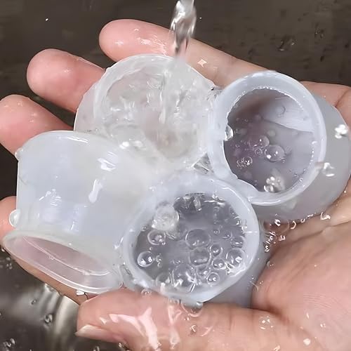 20'li Silikon Masa ve Ayağı Koruyucu – Kaydırmaz, Çizilmez, Yıkanabilir Mobilya Çorabı, Beyaz